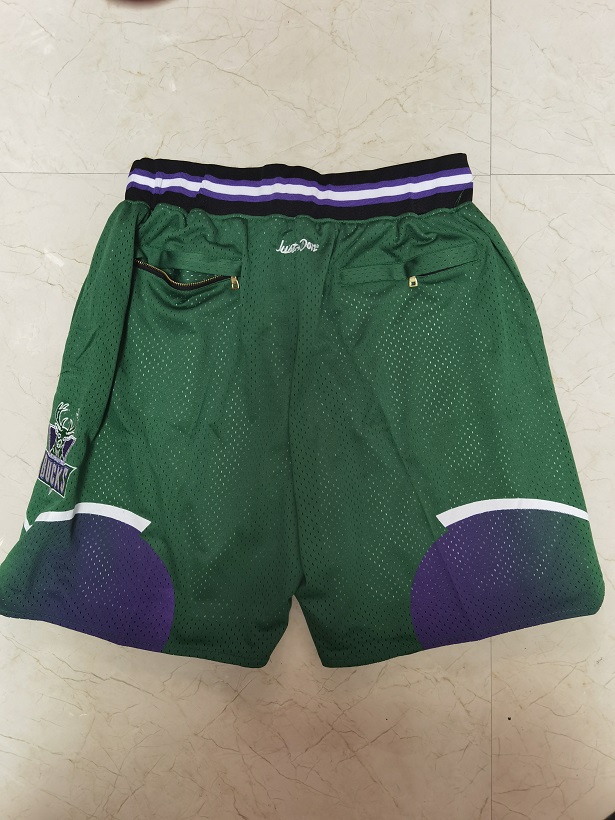 2020 Men NBA Milwaukee Bucks green shorts->boston celtics->NBA Jersey